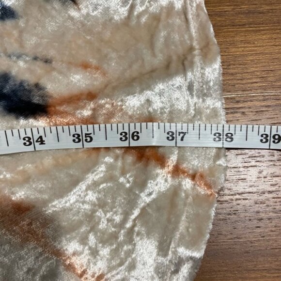 NWT Free People Serious Swagger Tie Dye Velvet Long Lines Midi Skirt Siz… - Picture 4 of 10